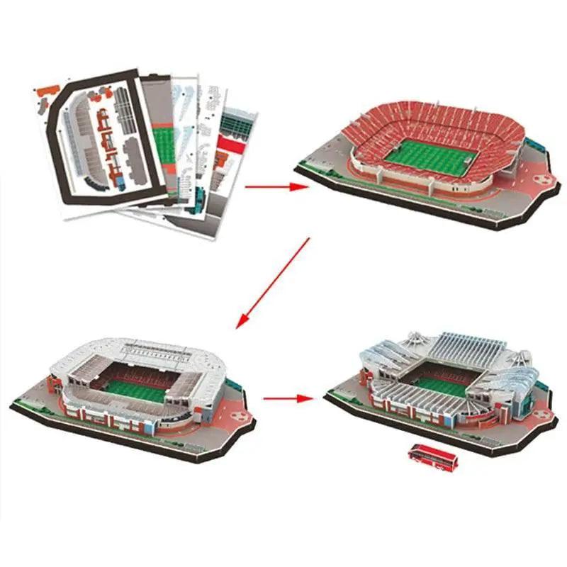  Children 3D Puzzle Toys Simulated Football Field Model -  ToylandEU™
