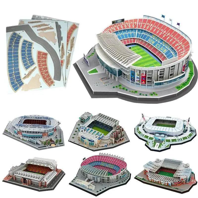  Children 3D Puzzle Toys Simulated Football Field Model -  ToylandEU™