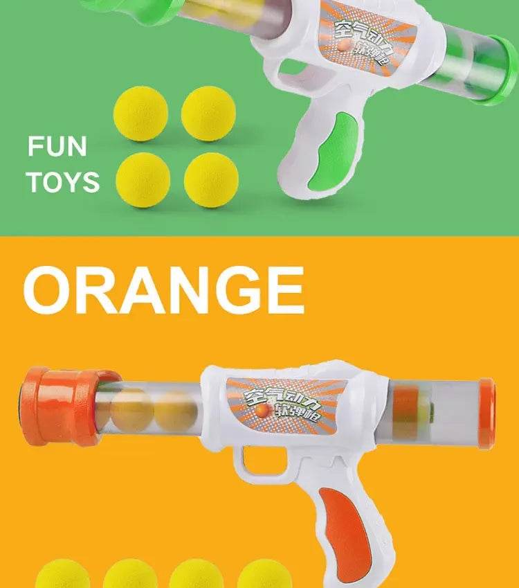 Children AirSoft Soft Bullets Toy Gun Launcher Manual Blaster - ToylandEU