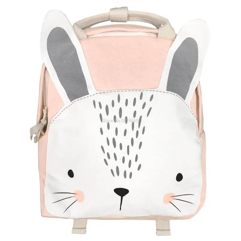 Children Backpack Toddler Kids School Bag For Baby Cute Bag Boy Girl Light Rabbit Butterfly Lion - ToylandEU