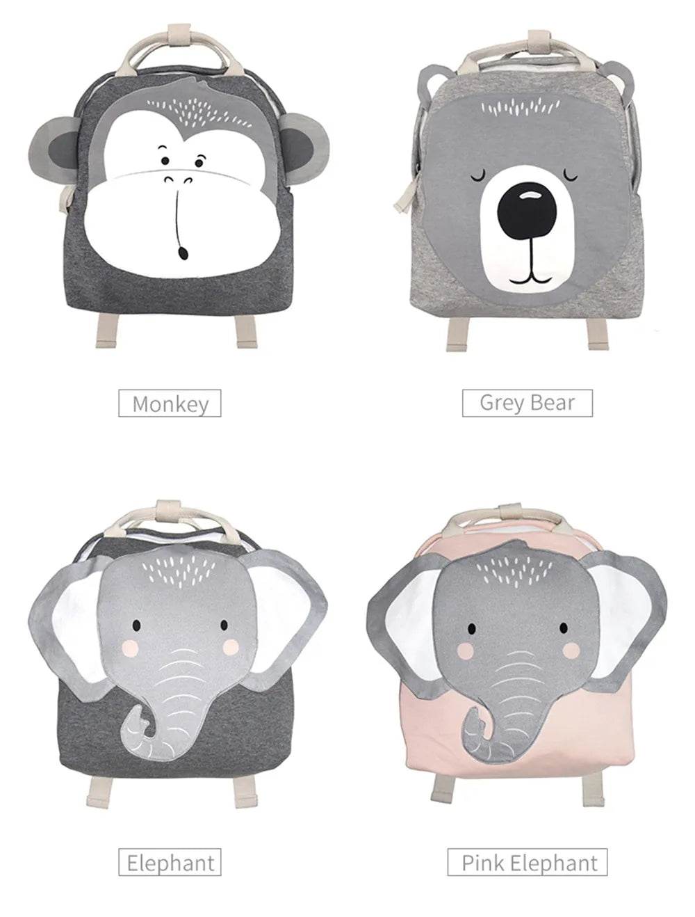 Children Backpack Toddler Kids School Bag For Baby Cute Bag Boy Girl Light Rabbit Butterfly Lion - ToylandEU