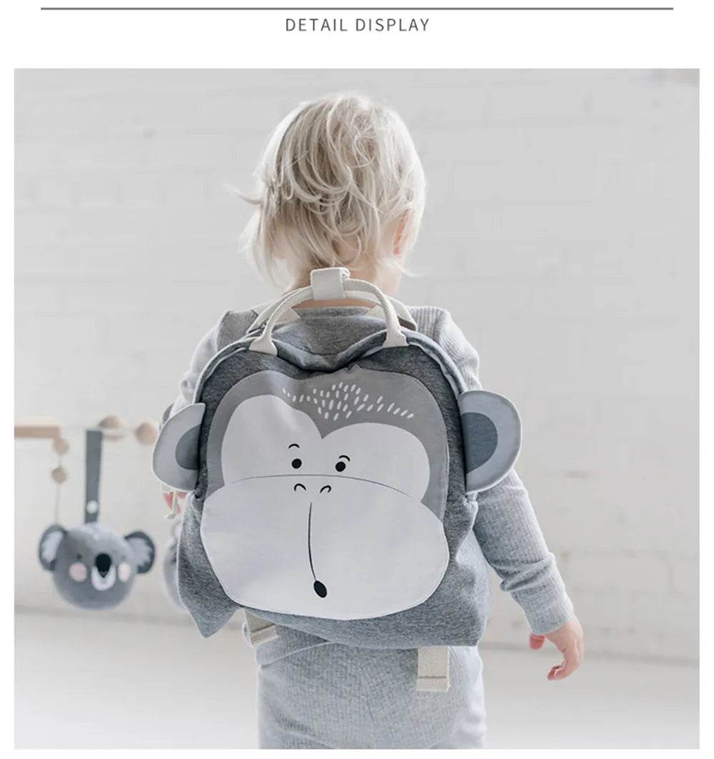 Children Backpack Toddler Kids School Bag For Baby Cute Bag Boy Girl Light Rabbit Butterfly Lion - ToylandEU