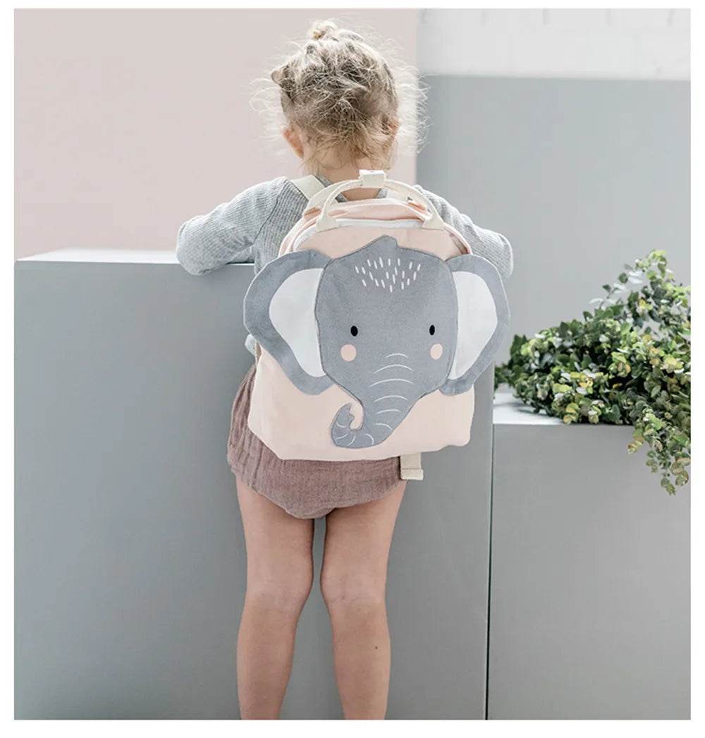 Children Backpack Toddler Kids School Bag For Baby Cute Bag Boy Girl Light Rabbit Butterfly Lion - ToylandEU
