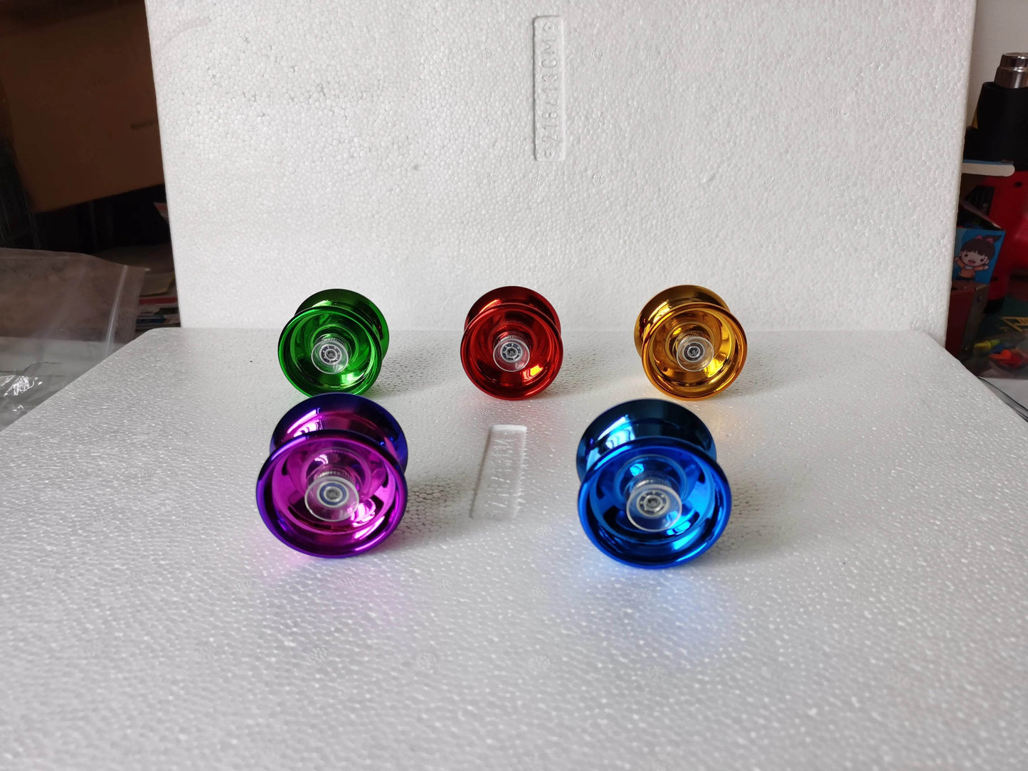 Children Beginners Professional Aluminum Metal Yoyo Ball Competitive Yoyoball Adult Kids Yoyoyoball with Accessories - ToylandEU