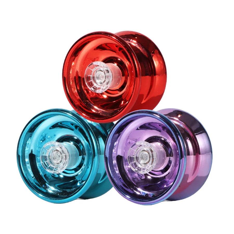 Children Beginners Professional Aluminum Metal Yoyo Ball Competitive Yoyoball Adult Kids Yoyoyoball with Accessories - ToylandEU