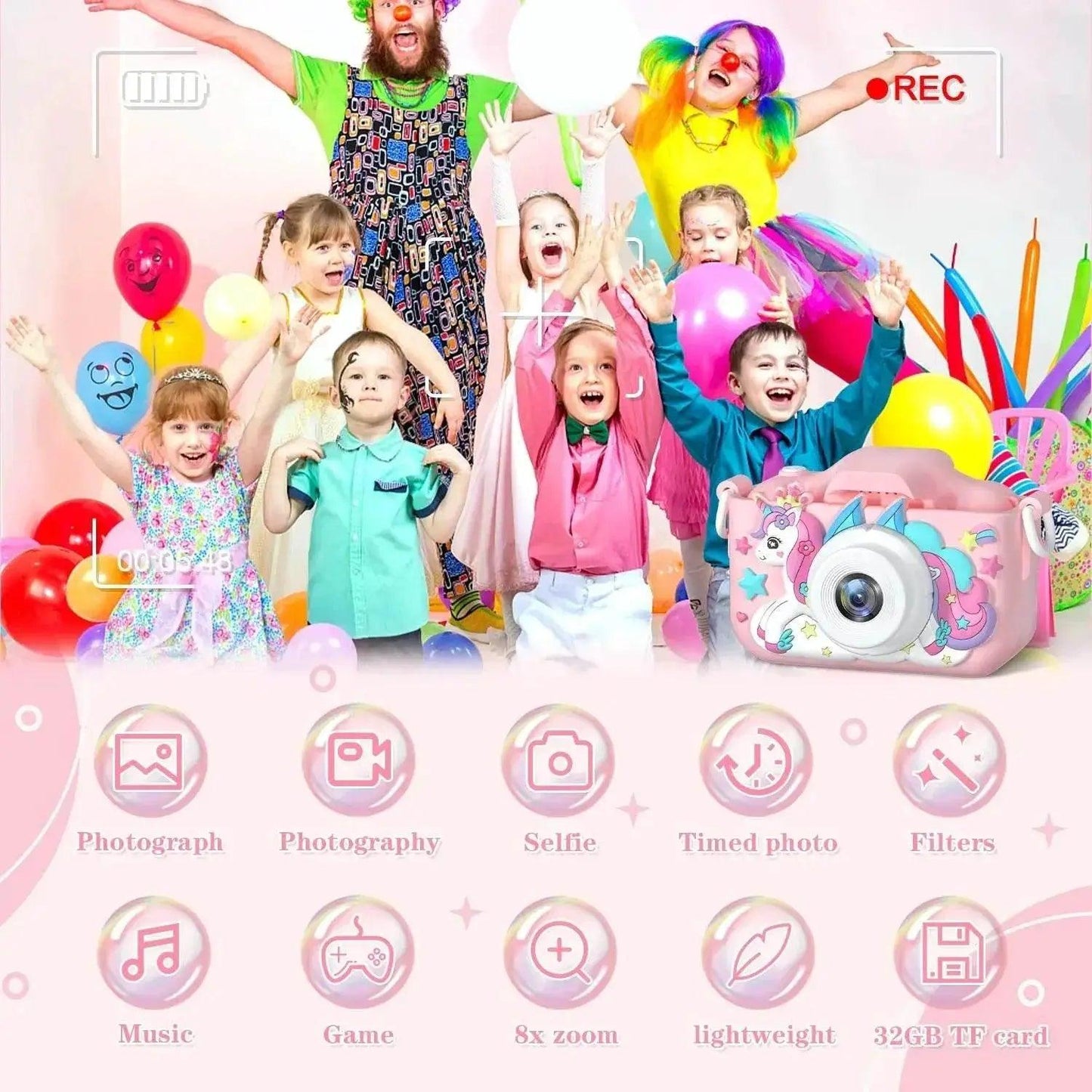  Children Camera 1080P HD Toddler Digital Video Camera -  ToylandEU™