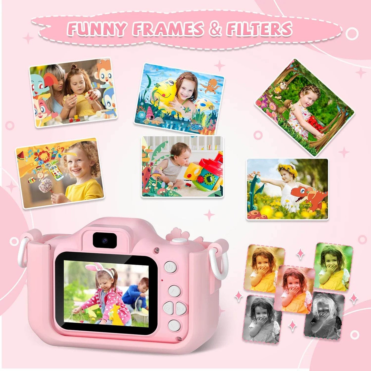 Children Camera 1080P HD Toddler Digital Video Camera - ToylandEU