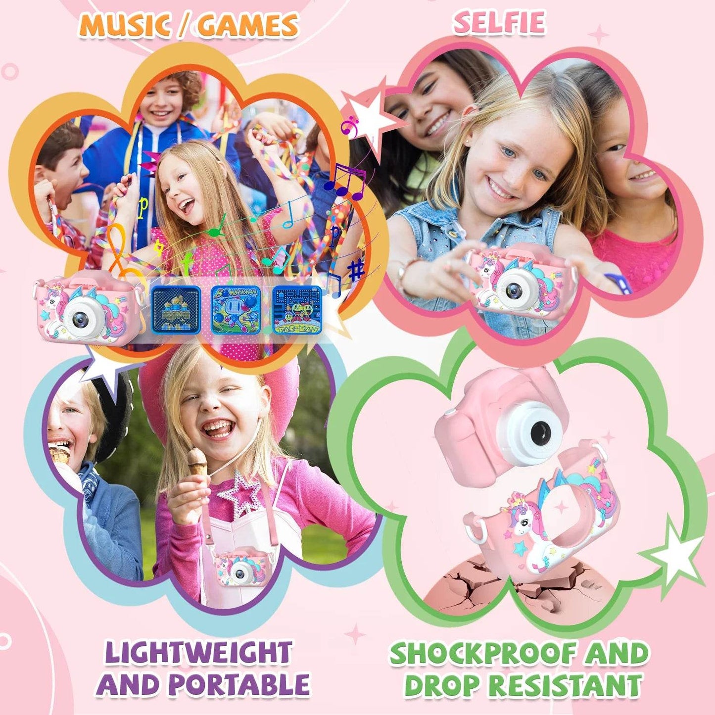 Children Camera 1080P HD Toddler Digital Video Camera - ToylandEU