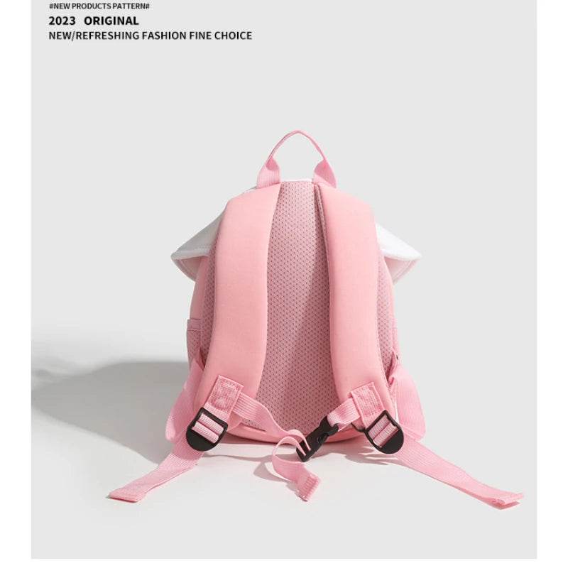 Children Cute Backpack Boys Girls Mushroom Style Schoolbag Kindergarten Preschool Baby Bag Kids Casual Soft Shoulders Pack - ToylandEU