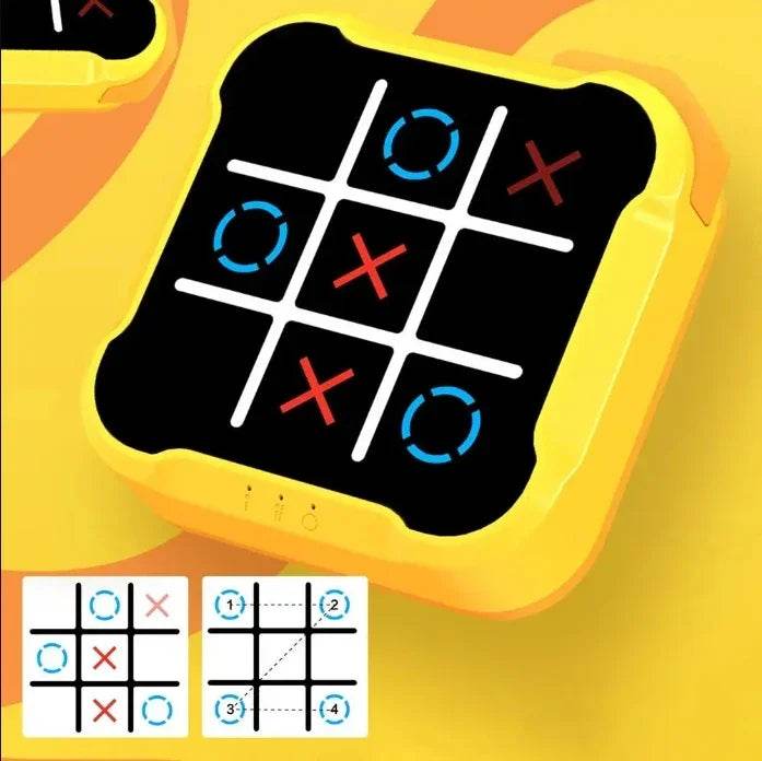 Children Electronic Toys Tic Tac Toe Game Portable Fun - ToylandEU