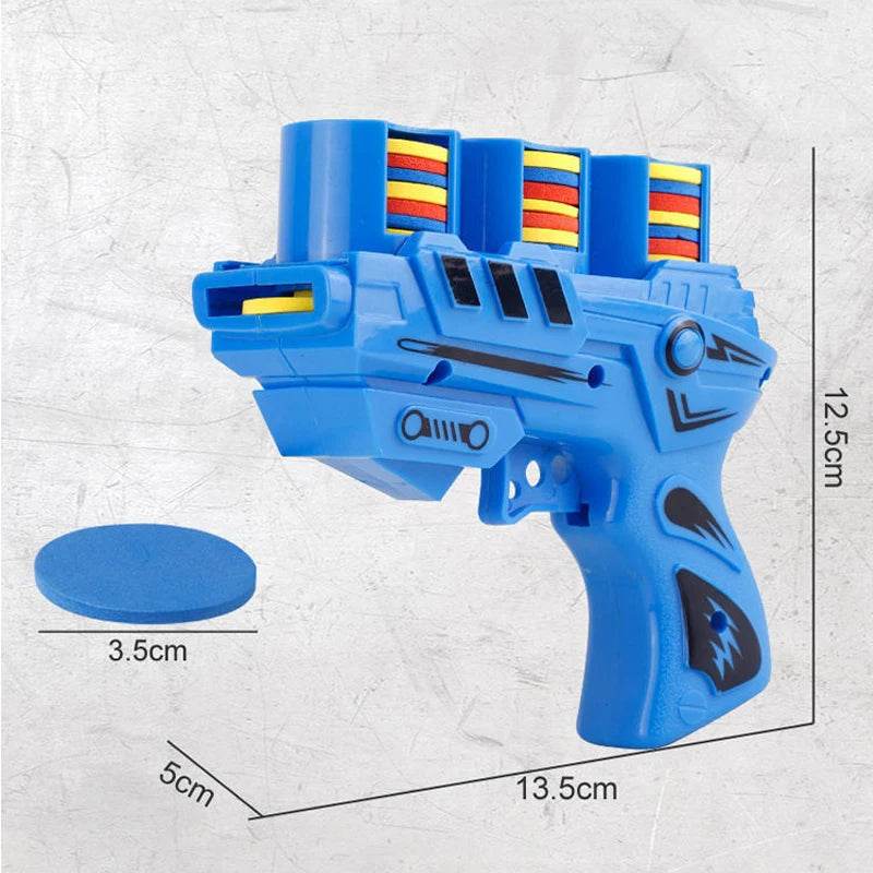 Children Flying Saucer Guns Carrot Flying Disc Launcher - ToylandEU