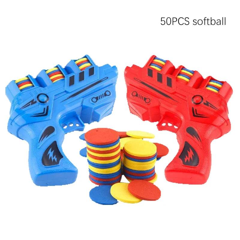 Children Flying Saucer Guns Carrot Flying Disc Launcher - ToylandEU