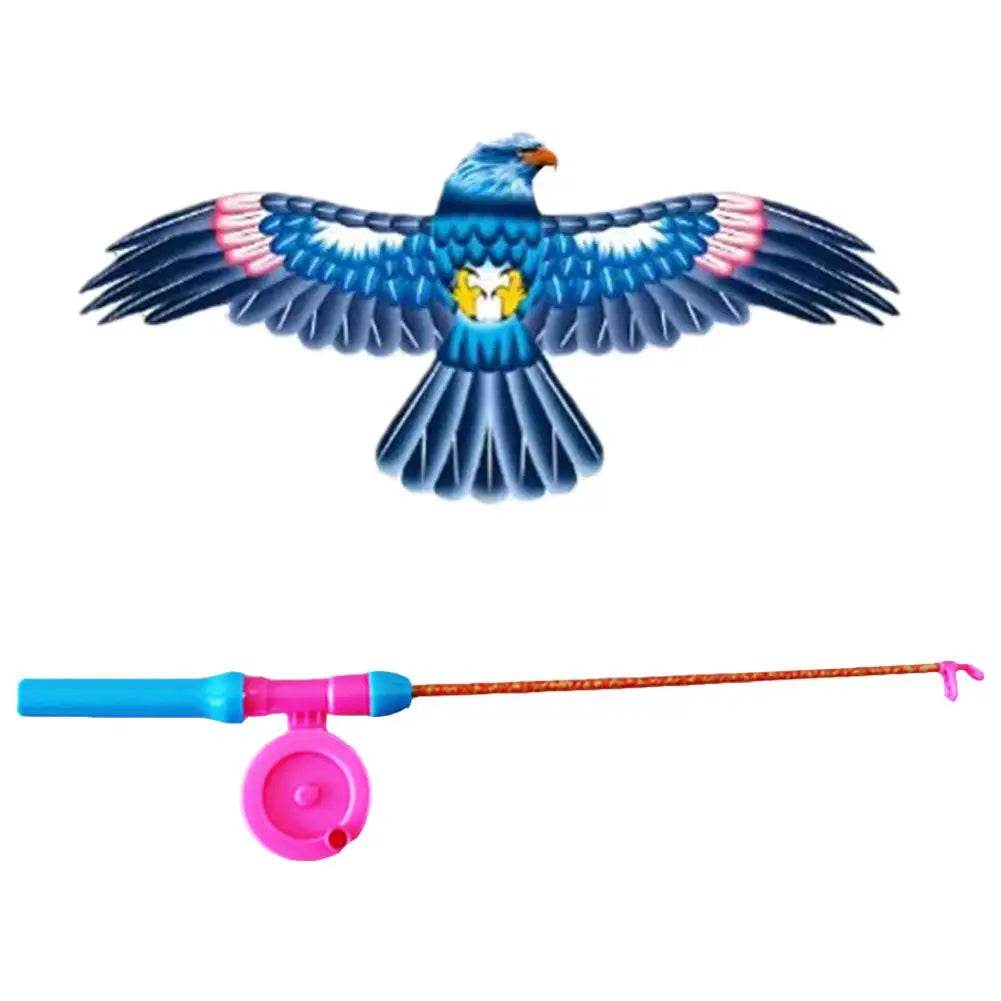 Children Kite Toy Cartoon Eagle Foldable Mini Kite Fun - ToylandEU