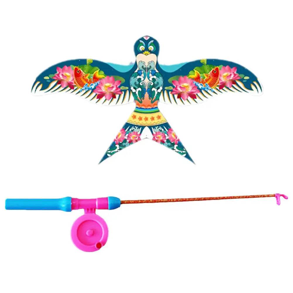 Children Kite Toy Cartoon Eagle Foldable Mini Kite Fun - ToylandEU