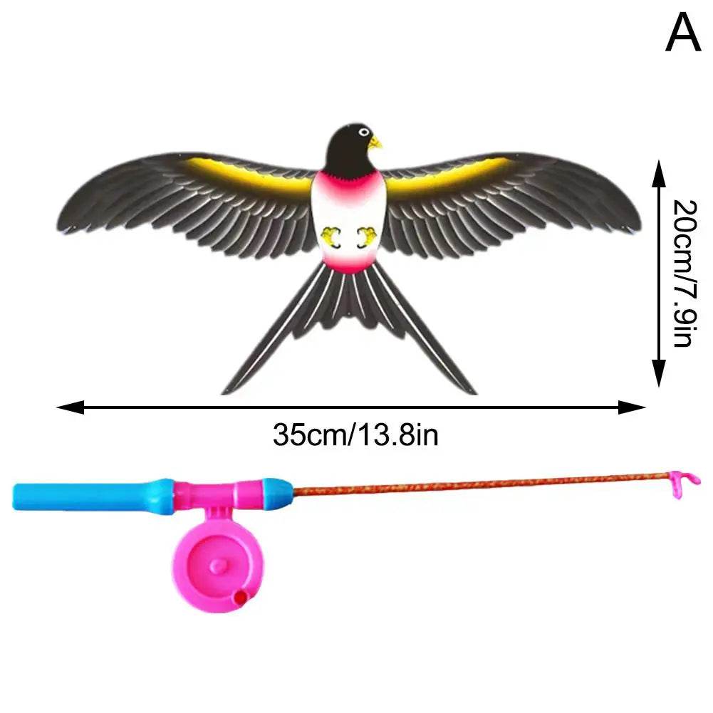 Children Kite Toy Cartoon Eagle Foldable Mini Kite Fun - ToylandEU