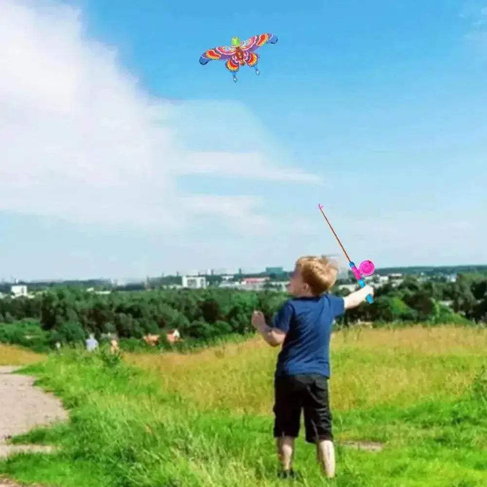  Children Kite Toy Cartoon Eagle Mini Plastic Kite Fun -  ToylandEU™