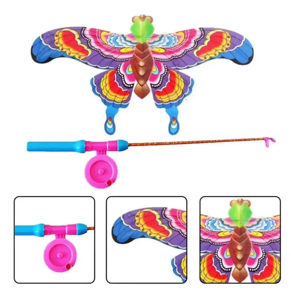  Children Kite Toy Cartoon Eagle Mini Plastic Kite Fun -  ToylandEU™