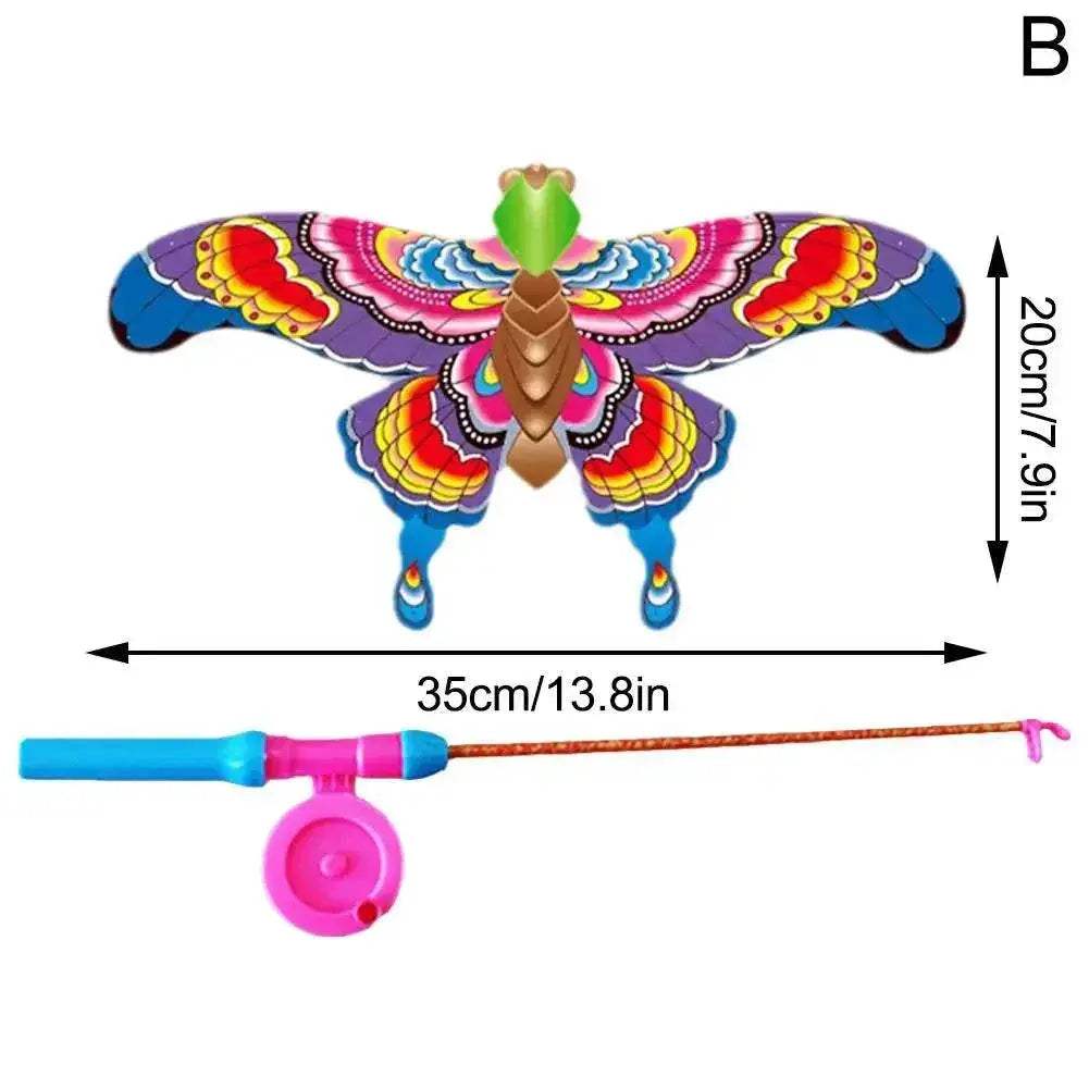  Children Kite Toy Cartoon Eagle Mini Plastic Kite Fun -  ToylandEU™