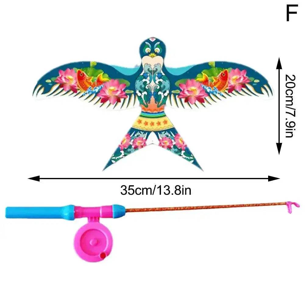  Children Kite Toy Cartoon Eagle Mini Plastic Kite Fun -  ToylandEU™