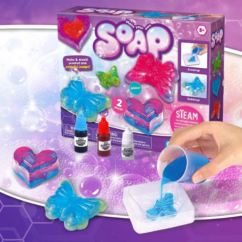Children Magic Science Experiment Kit Handmade DIY Soap STEAM Educational Teaching Aids for Kids - ToylandEU