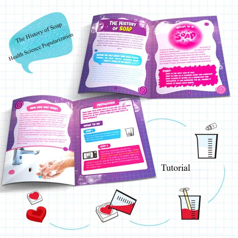 Children Magic Science Experiment Kit Handmade DIY Soap STEAM Educational Teaching Aids for Kids - ToylandEU