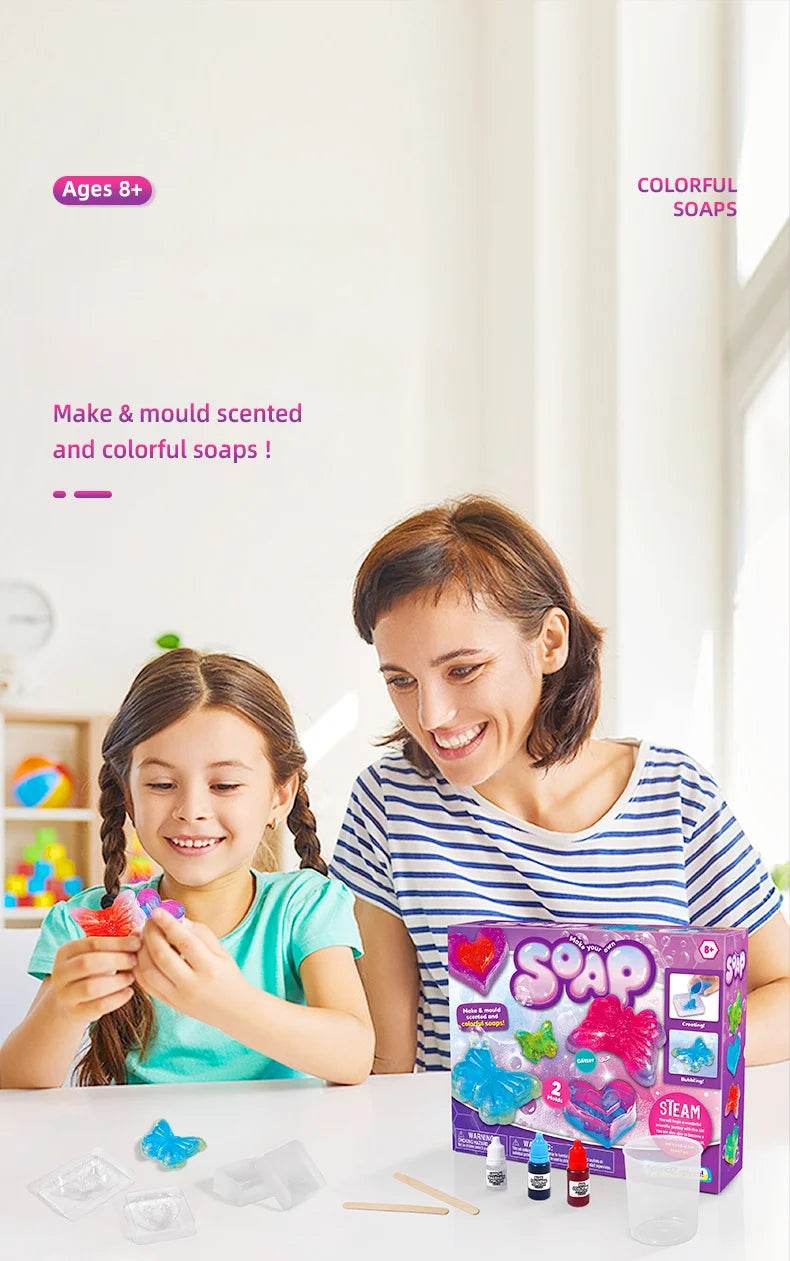 Children Magic Science Experiment Kit Handmade DIY Soap STEAM Educational Teaching Aids for Kids - ToylandEU