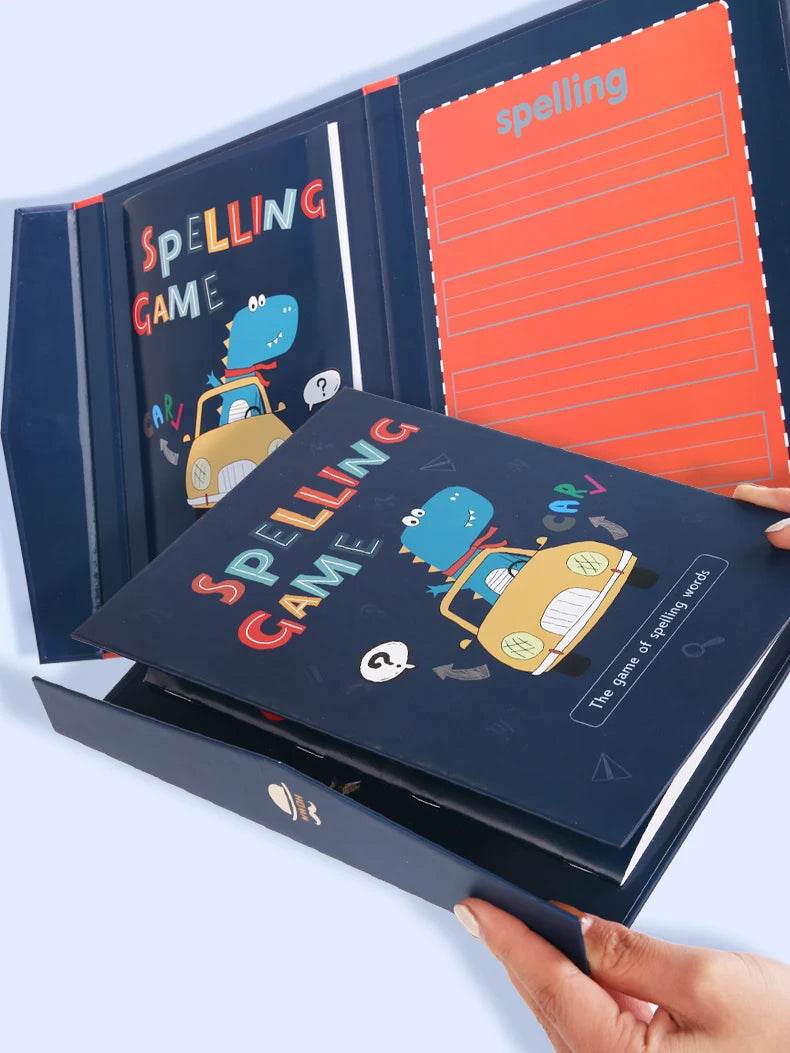 Children Magnetic Spelling Word Books Kids Montessori Game Learning Education English Writing Teaching Aids Alphabet Wooden Toys - ToylandEU