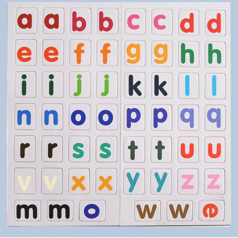 Children Magnetic Spelling Word Books Kids Montessori Game Learning Education English Writing Teaching Aids Alphabet Wooden Toys - ToylandEU