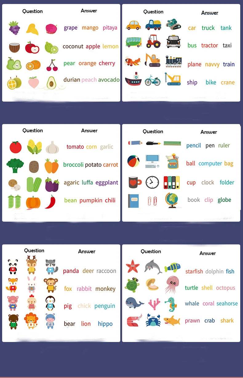 Children Magnetic Spelling Word Books Kids Montessori Game Learning Education English Writing Teaching Aids Alphabet Wooden Toys - ToylandEU