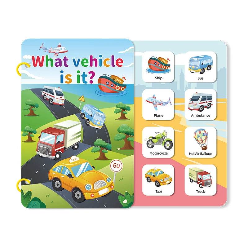 Children Early Education Quiet Busy Paste a Book Baby DIY Puzzle Sticker Montessori Toy Portable Educational Toy Sticker Book - ToylandEU