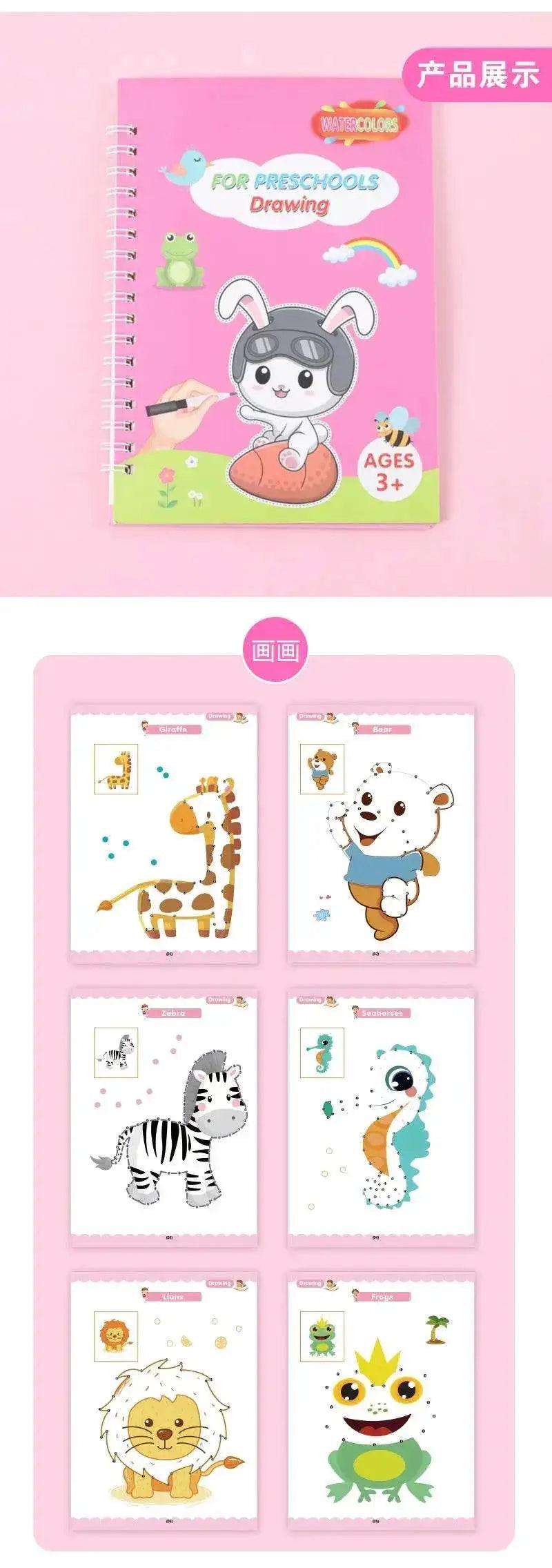  Children Notebook Waterproof White Board with Erasable Pen -  ToylandEU™