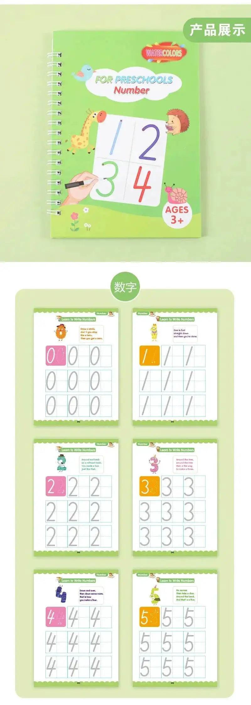  Children Notebook Waterproof White Board with Erasable Pen -  ToylandEU™