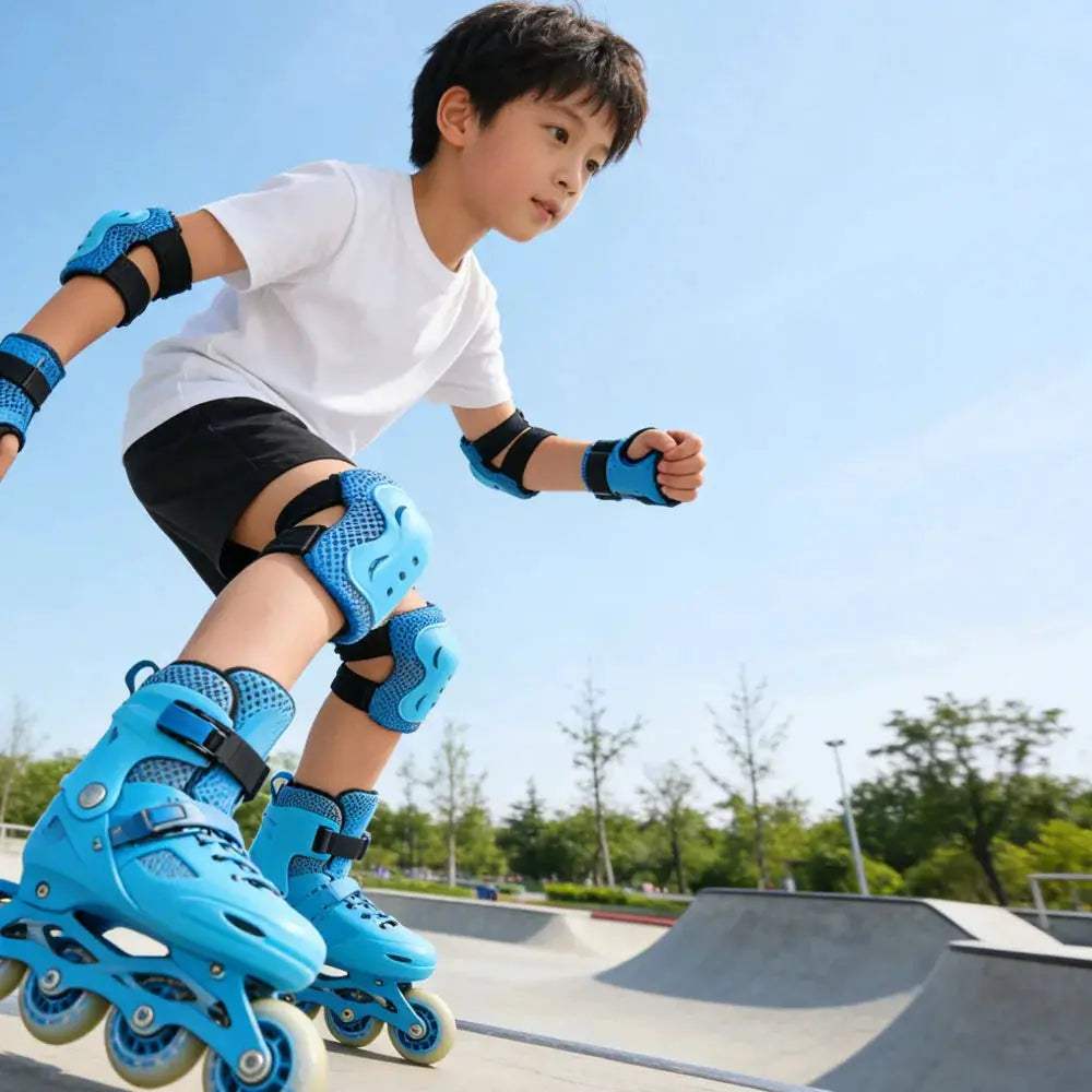 Children Protective Gear Set Knee Elbow Pads Durable - ToylandEU