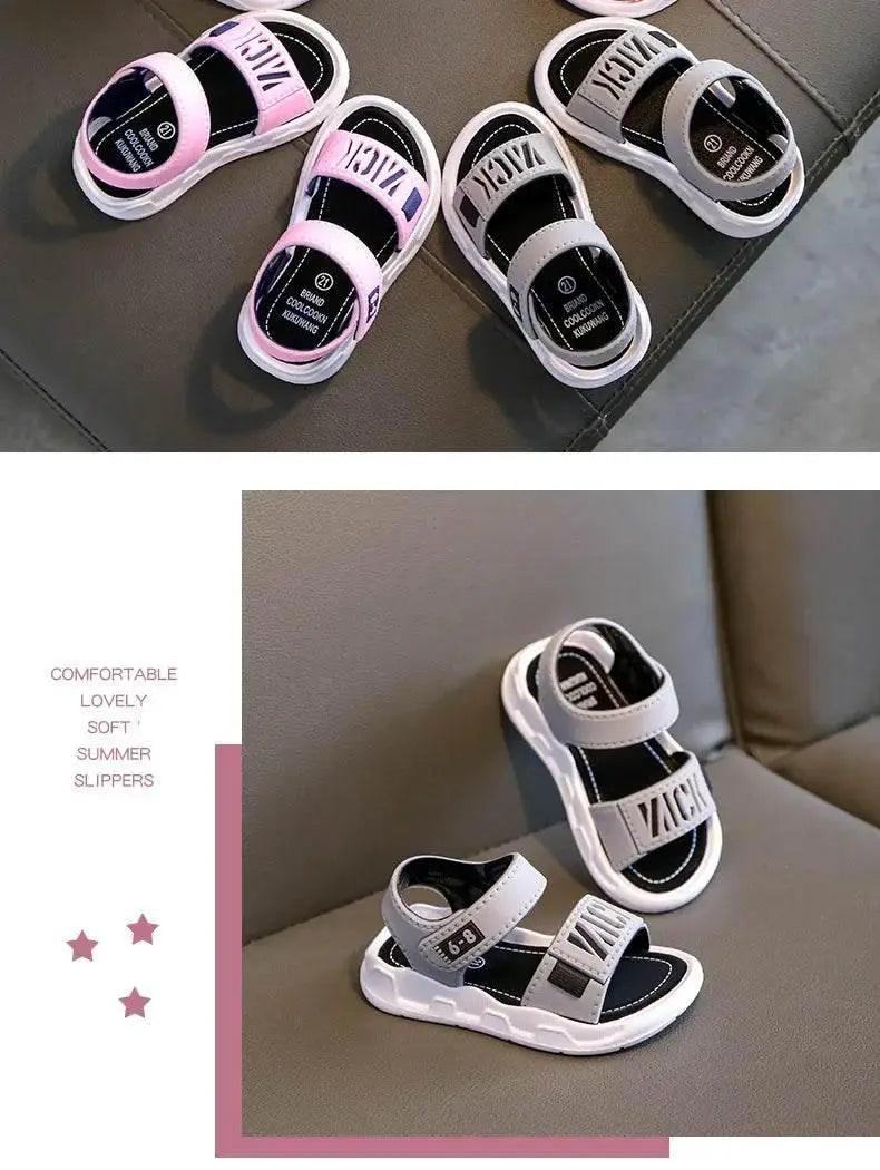  Children Sandals Non-slip Easy Wear Soft Bottom Casual Footwear -  ToylandEU™