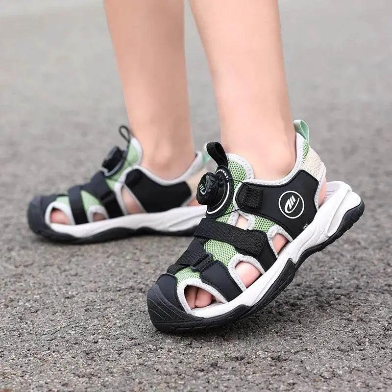  Children Shoes Summer Closed-toe Sandals for Kids 2025 -  ToylandEU™