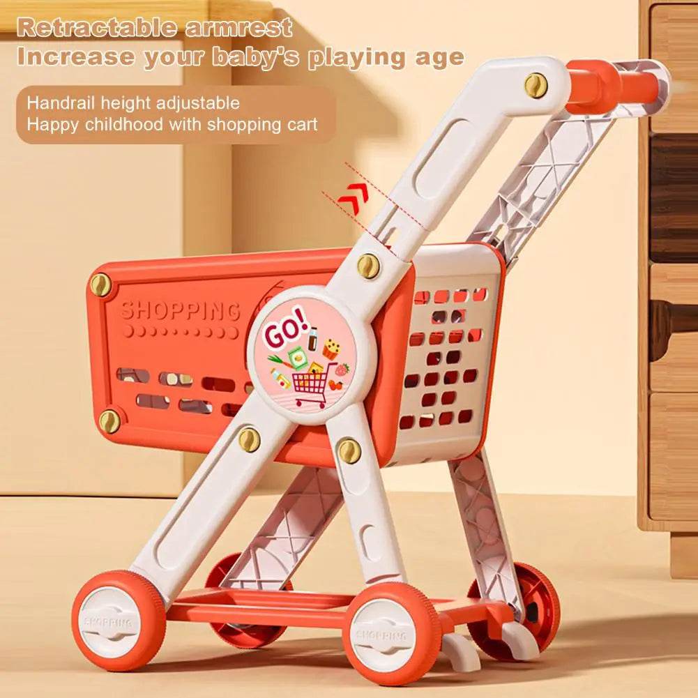 Children Shopping Cart Role-playing Kids Shopping Cart Toy - ToylandEU