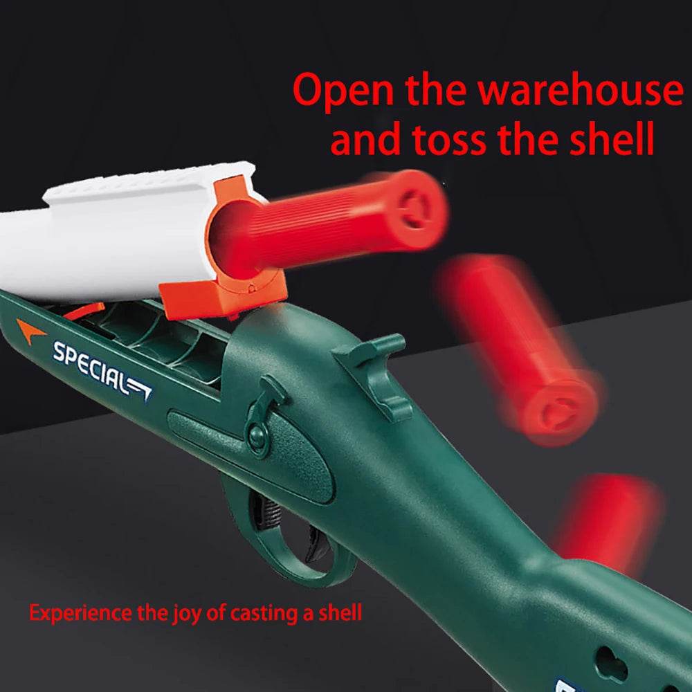 Children Toy S686 Shotgun Soft Bullet Pistol for Teens - ToylandEU