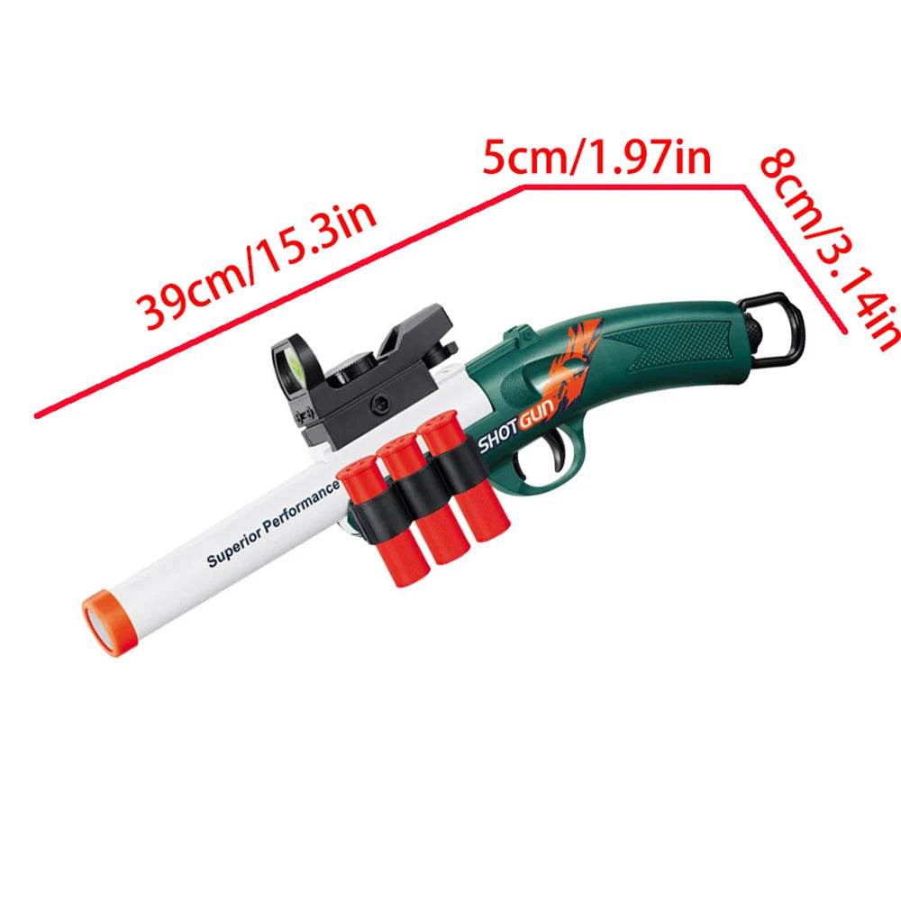 Children Toy S686 Shotgun Soft Bullet Pistol for Teens - ToylandEU