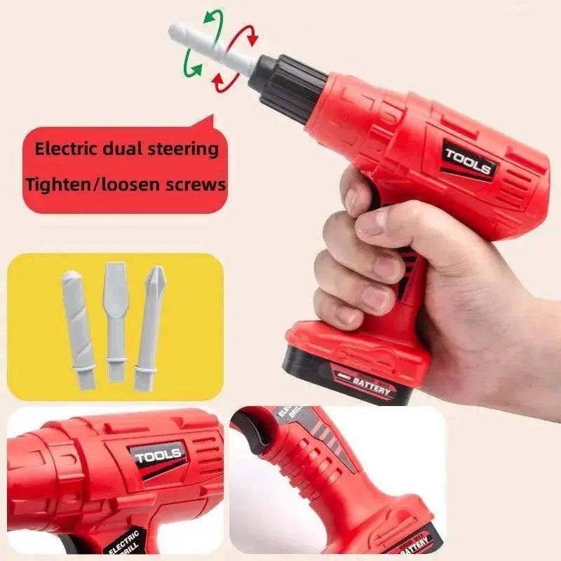  Children Toy Tool Kits Engineer Set Electric Drill Gift -  ToylandEU™