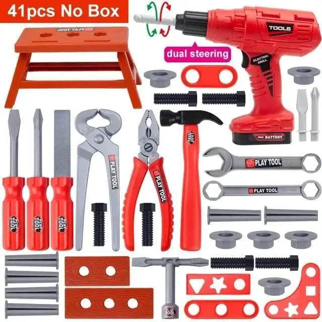  Children Toy Tool Kits Engineer Set Electric Drill Gift -  ToylandEU™