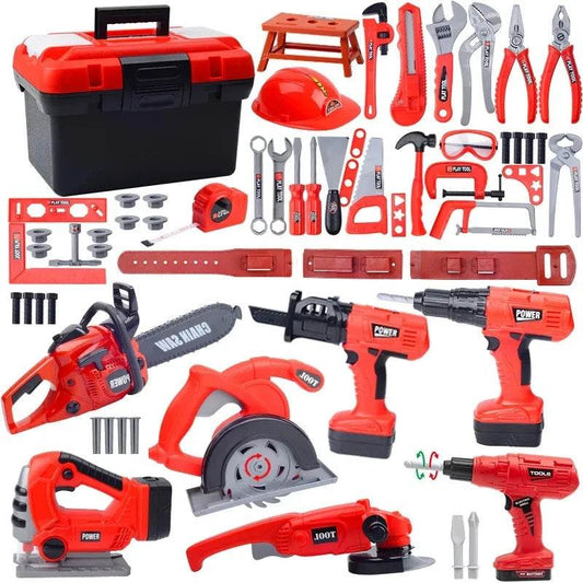 Children Toy Tool Kits Engineer Simulated Repair Tool Set - ToylandEU