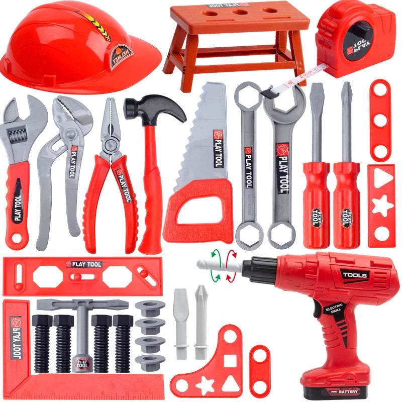 Children Toy Tool Kits Engineer Simulated Repair Tool Set - ToylandEU