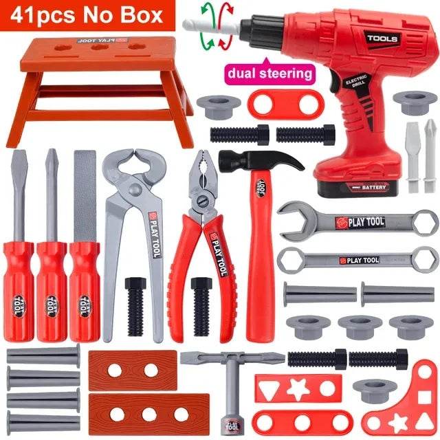 Children Toy Tool Kits Engineer Simulated Repair Tool Set - ToylandEU