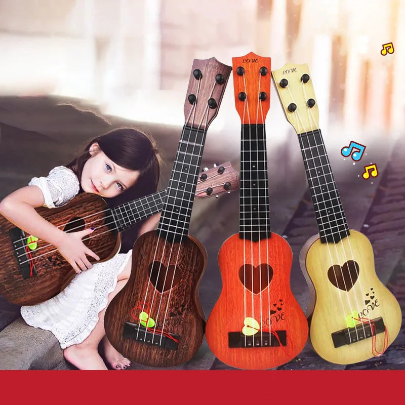 Children Ukulele Music Toy 4 Strings Learning Instrument for Kids - ToylandEU