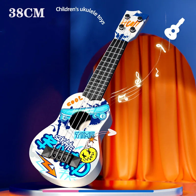 Children Ukulele Music Toy 4 Strings Learning Instrument for Kids - ToylandEU