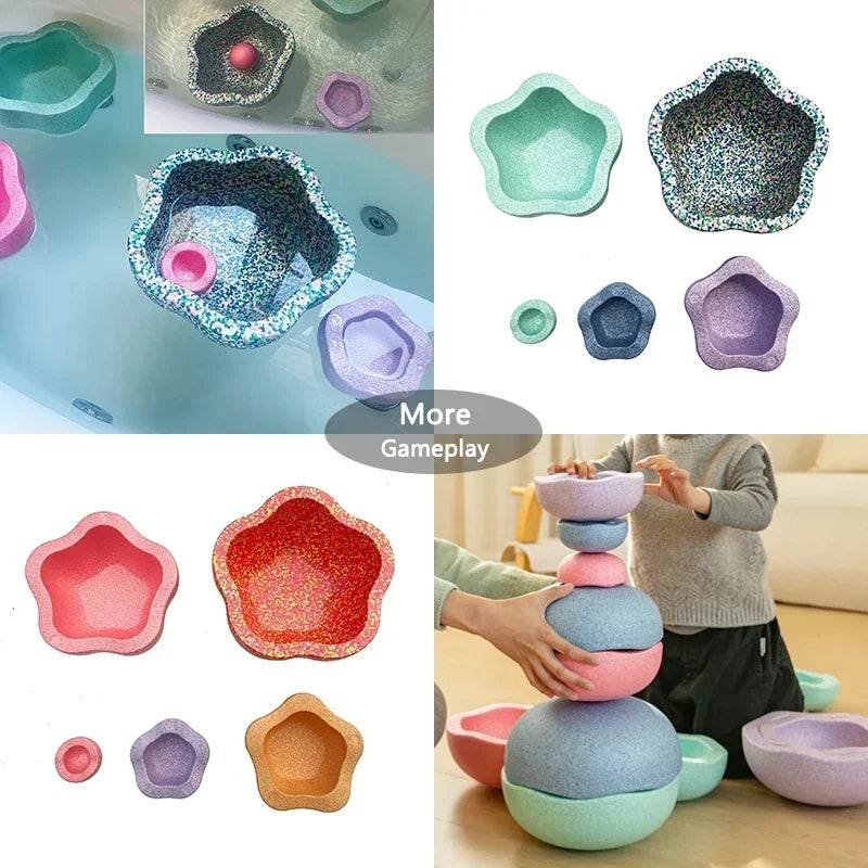 Children's Balance Training Foam Step Sensory Tube Toys - ToylandEU