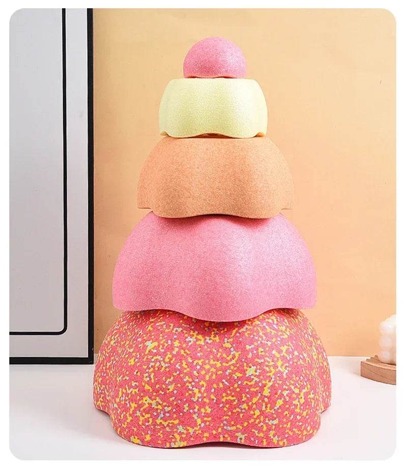 Children's Balance Training Foam Step Sensory Tube Toys - ToylandEU