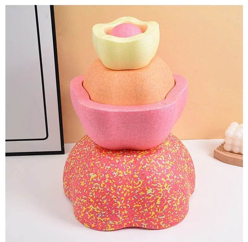 Children's Balance Training Foam Step Sensory Tube Toys - ToylandEU