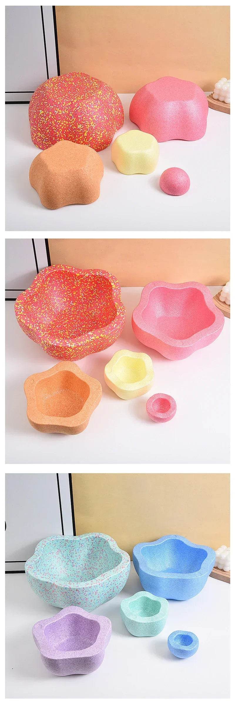 Children's Balance Training Foam Step Sensory Tube Toys - ToylandEU