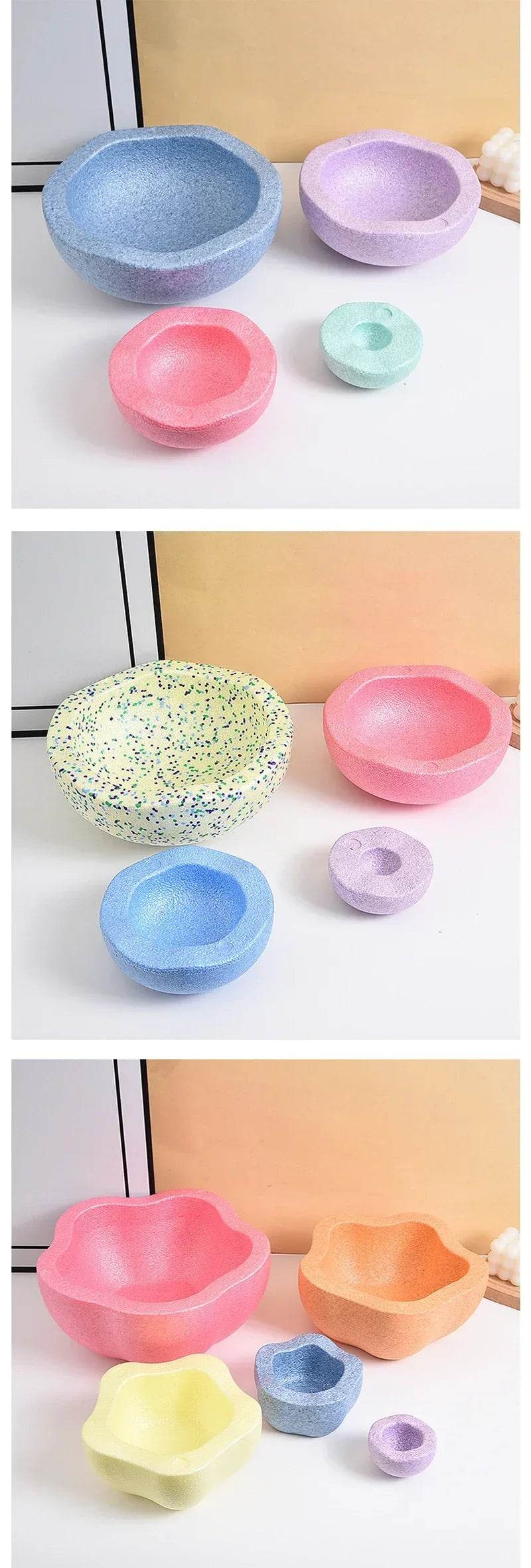 Children's Balance Training Foam Step Sensory Tube Toys - ToylandEU